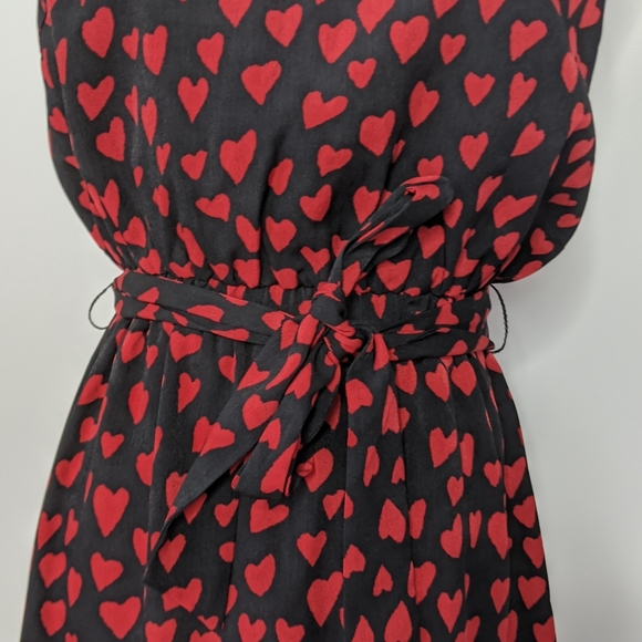 NWT Sugar Lips Heart Ruffle Date Dress Size XS - Picture 3 of 7